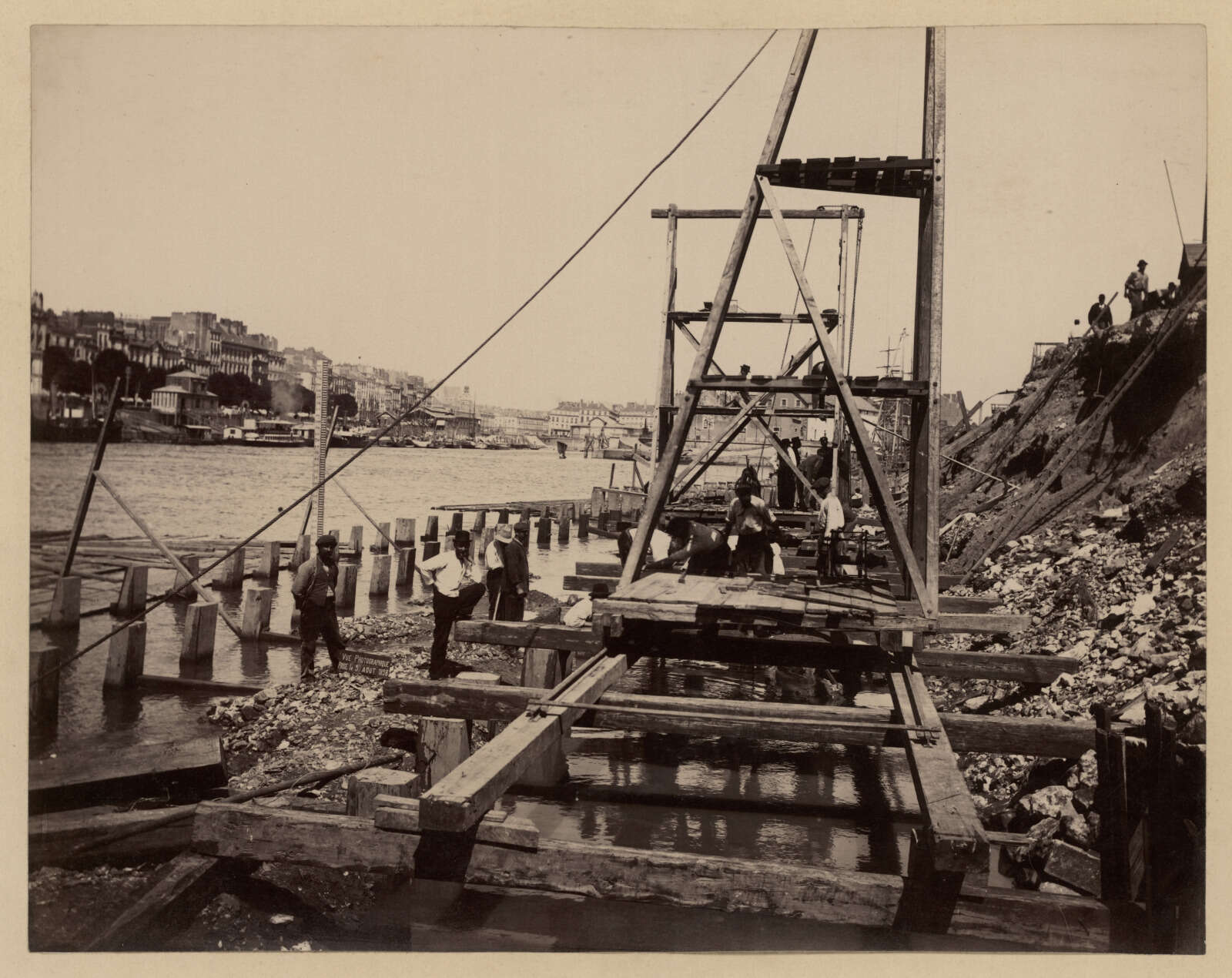 Lancement des travaux du quai André Rhuys