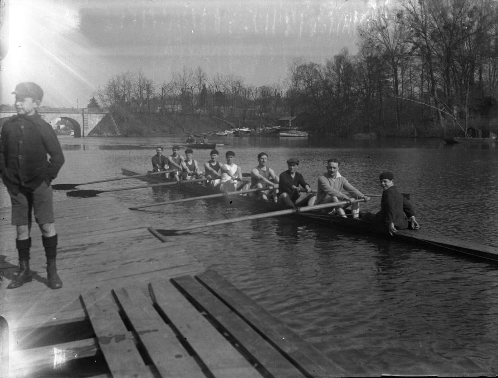 Aviron sur l'Erdre