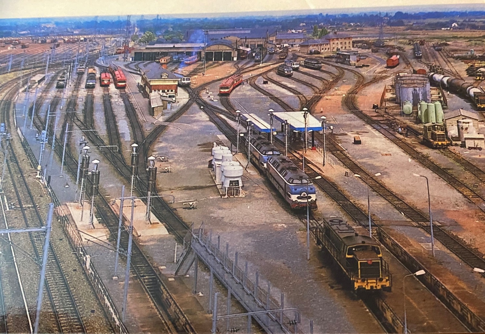 Dépôt et gare de triage Nantes-Blottereau