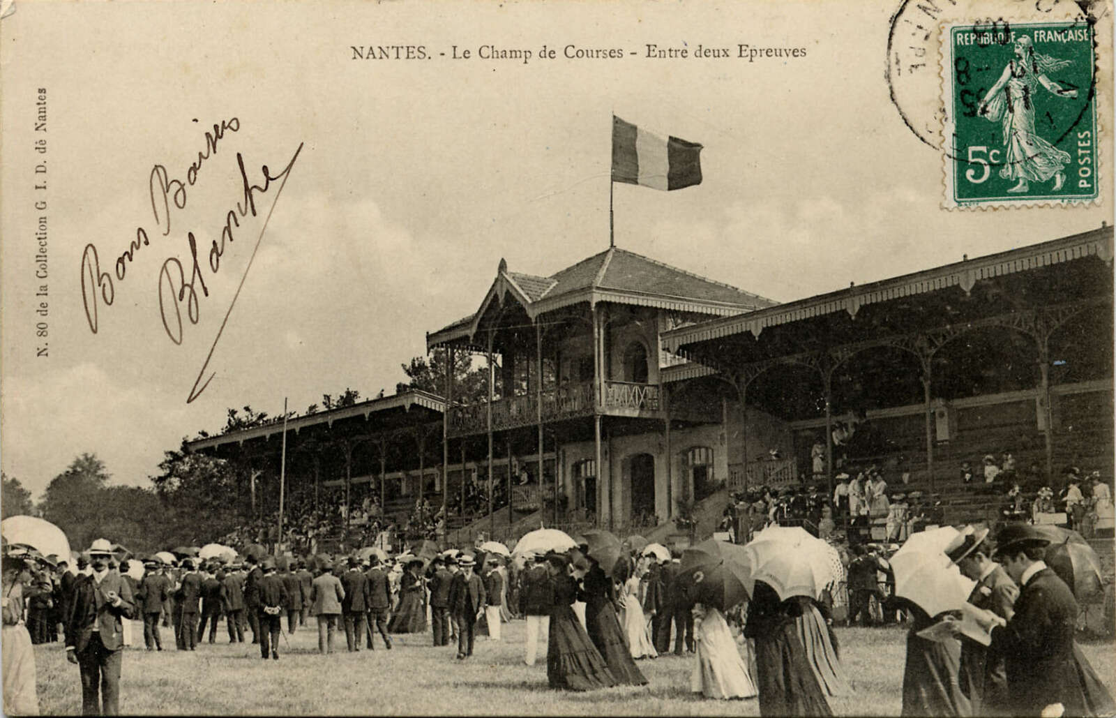 Champ de courses du Petit-Port entre deux épreuves