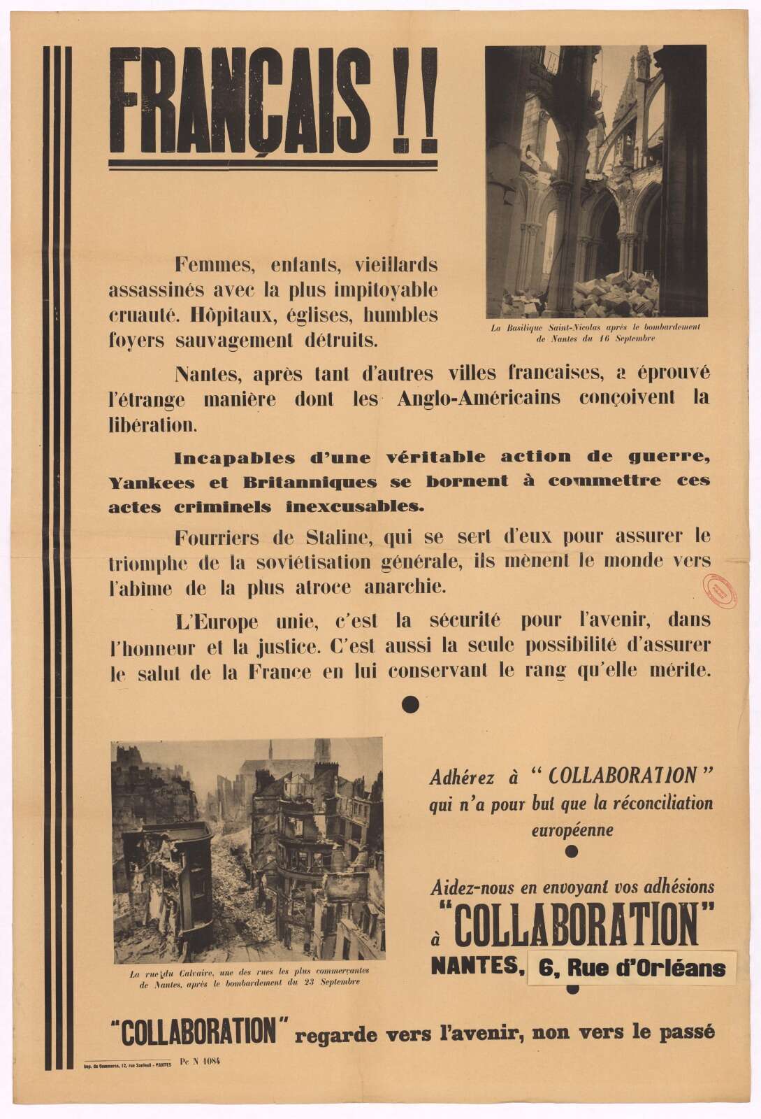 « Français!! Adhérez à "Collaboration" »