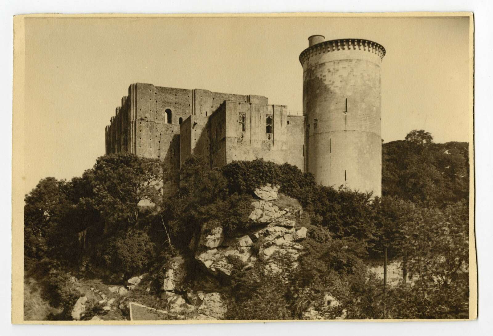 Château de Falaise au début du 20e siècle