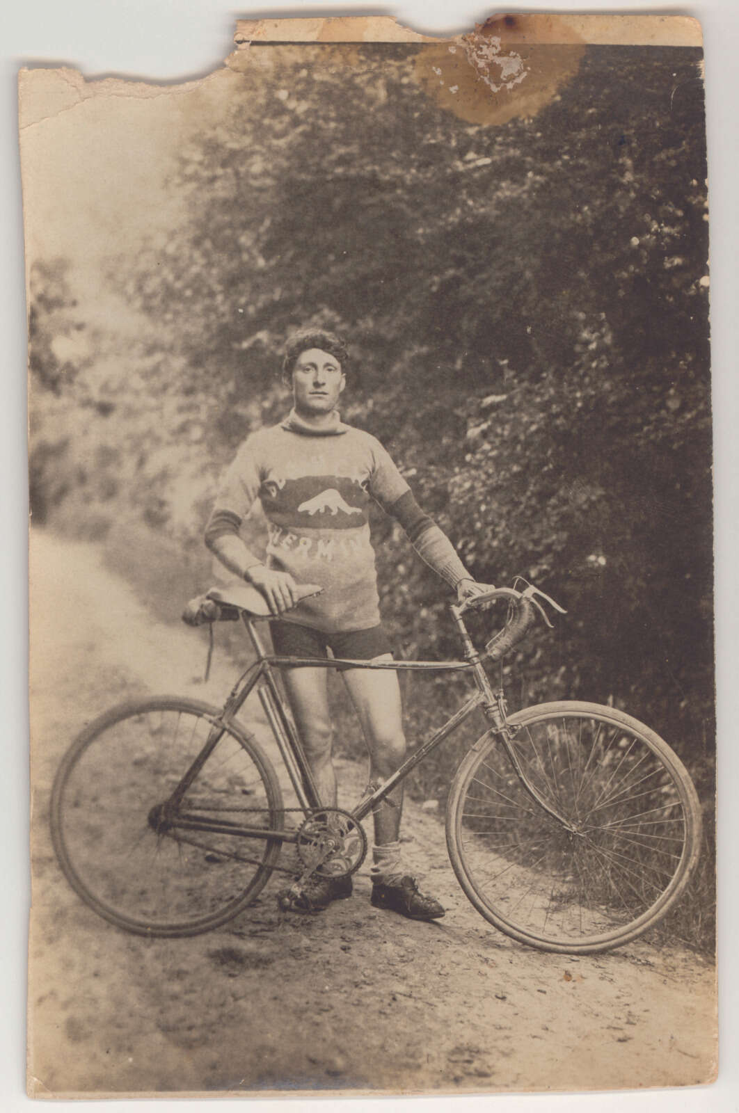 Cycliste de L’Hermine