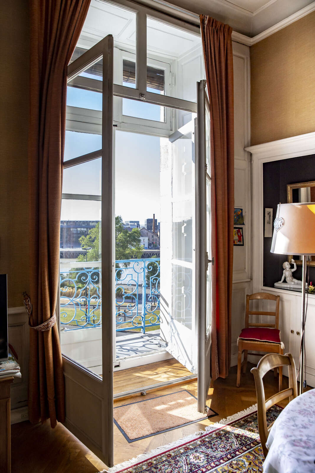 Intérieur de l'immeuble 41 quai de la Fosse