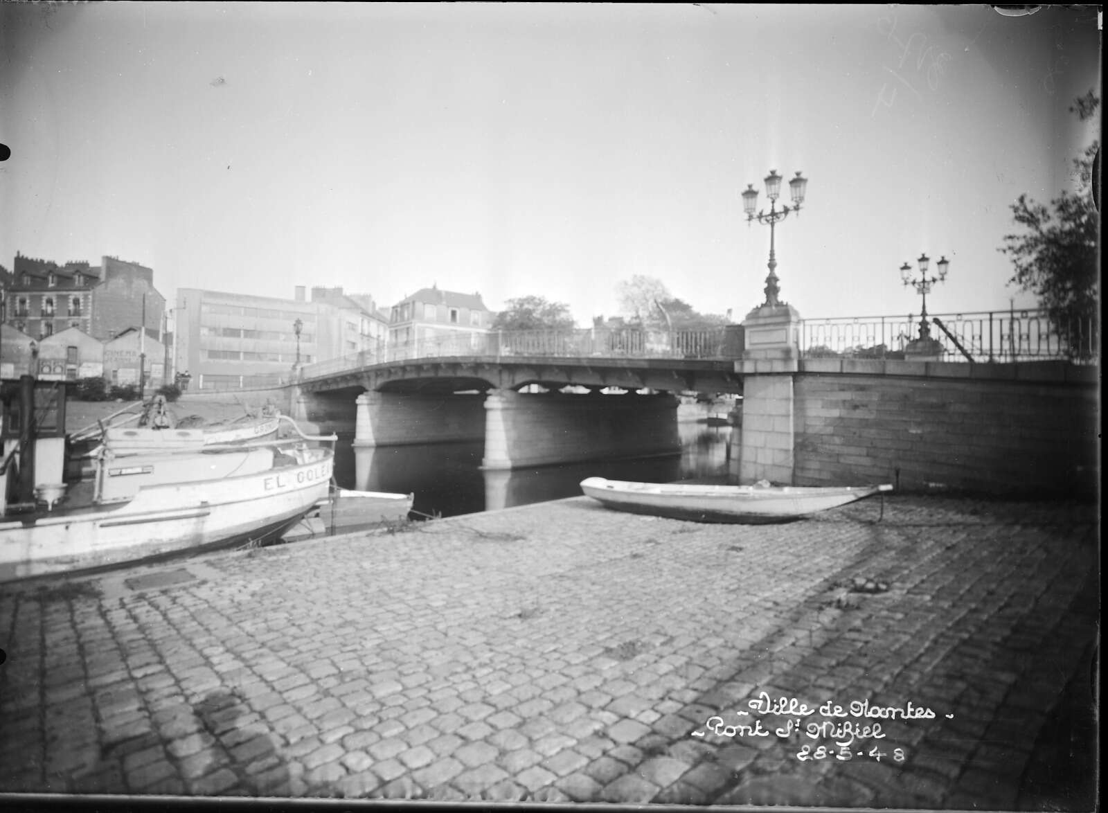Pont Saint-Mihiel, vu depuis le quai Barbusse