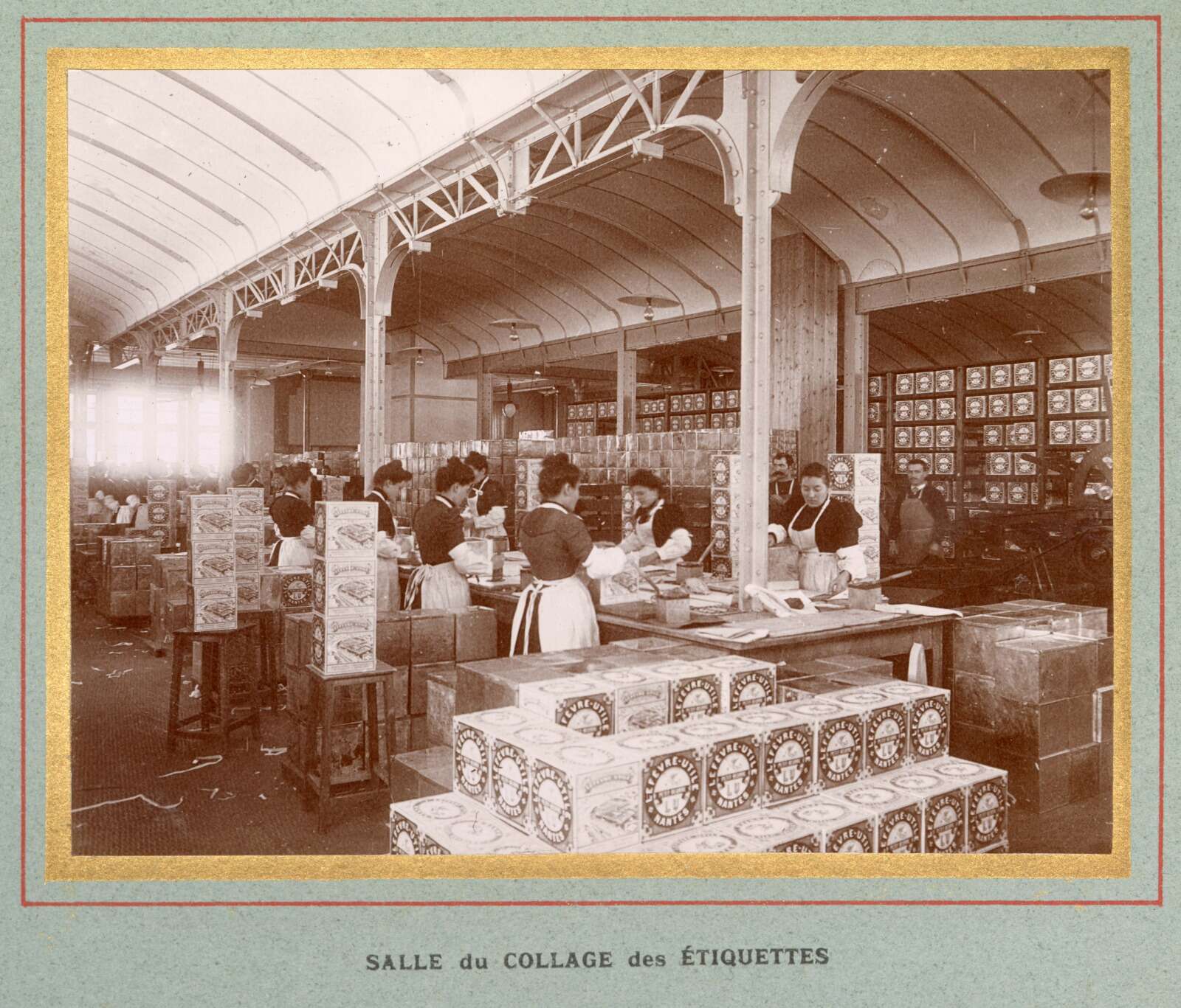 Ouvrières et ouvriers de la biscuiterie LU
