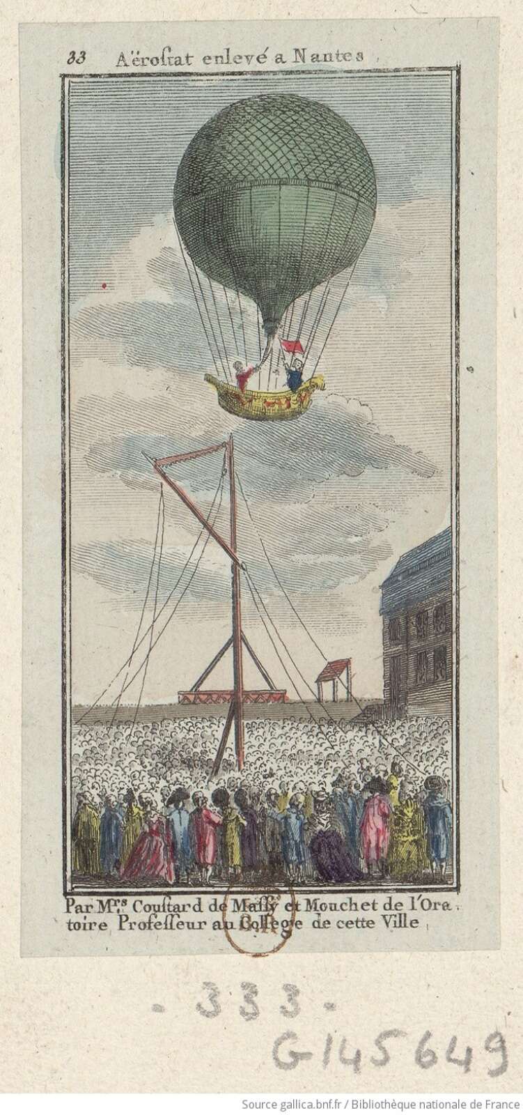 Ascension du Suffren à Nantes