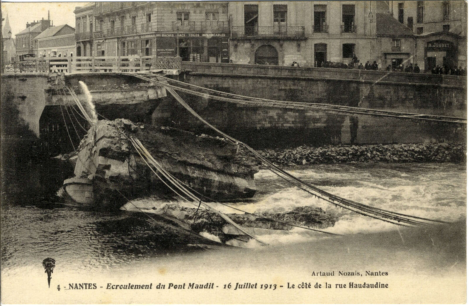 Magasin Mazettier de la rue Haudaudine