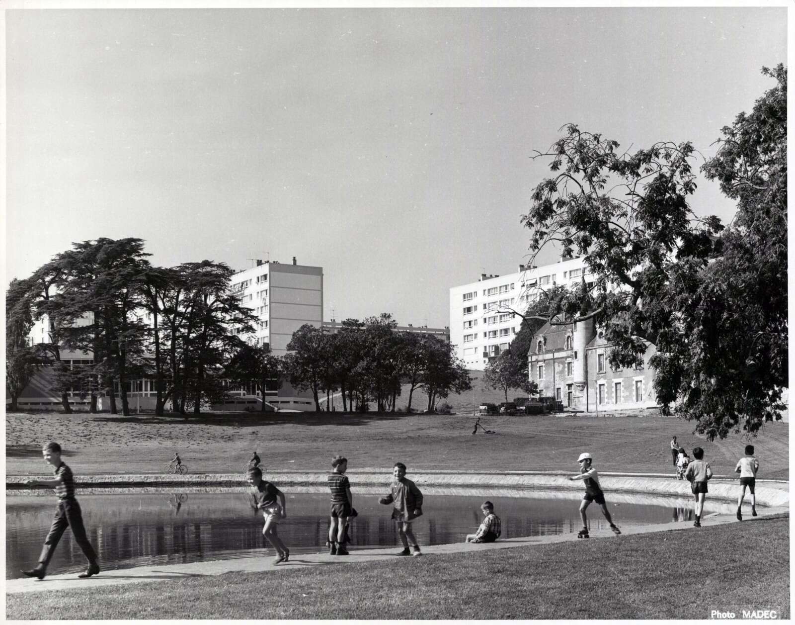 La cité HLM des Dervallières en 1965
