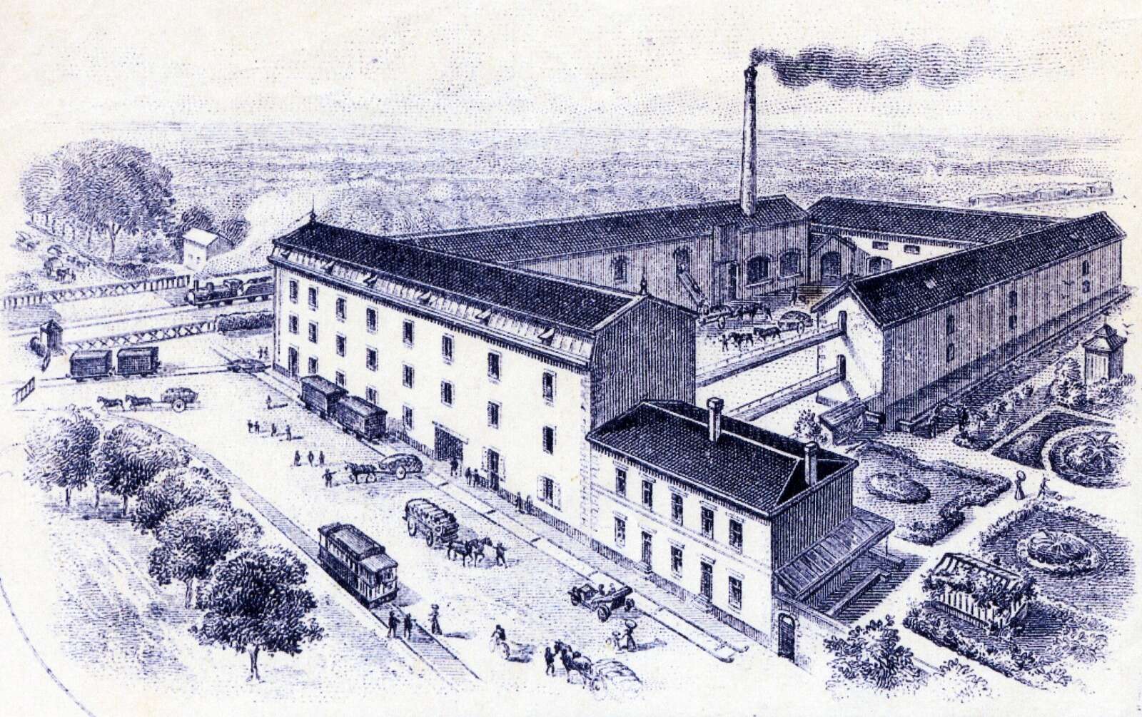 Entête de facture de l'usine La Mélasse
