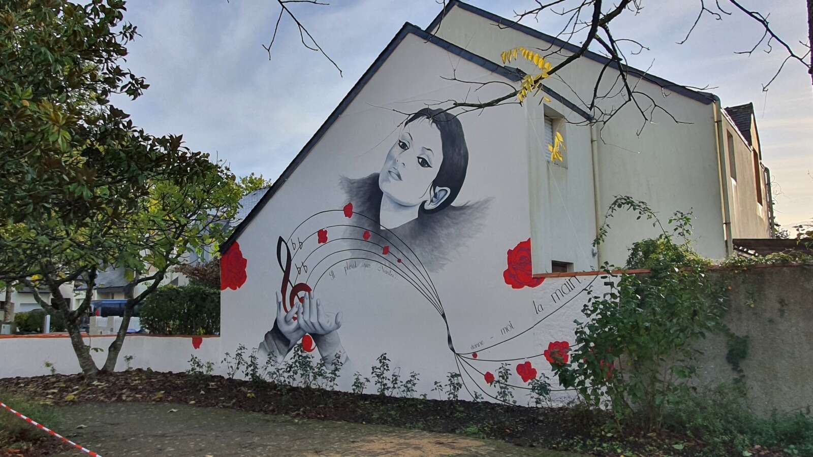 Fresque réalisée par Barbarie Crespin et Séverine Boucrot