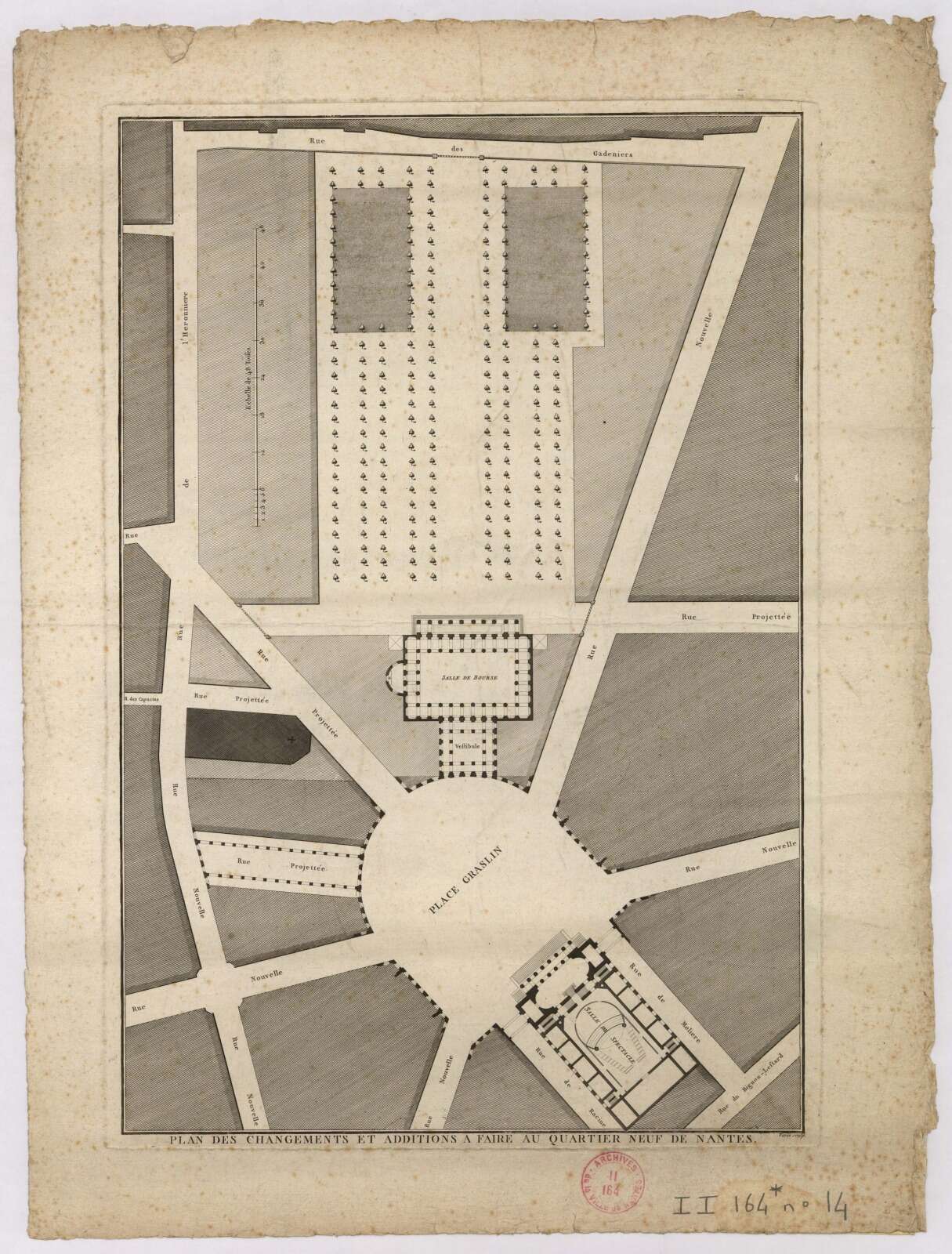 Quartier Graslin et rues à ouvrir