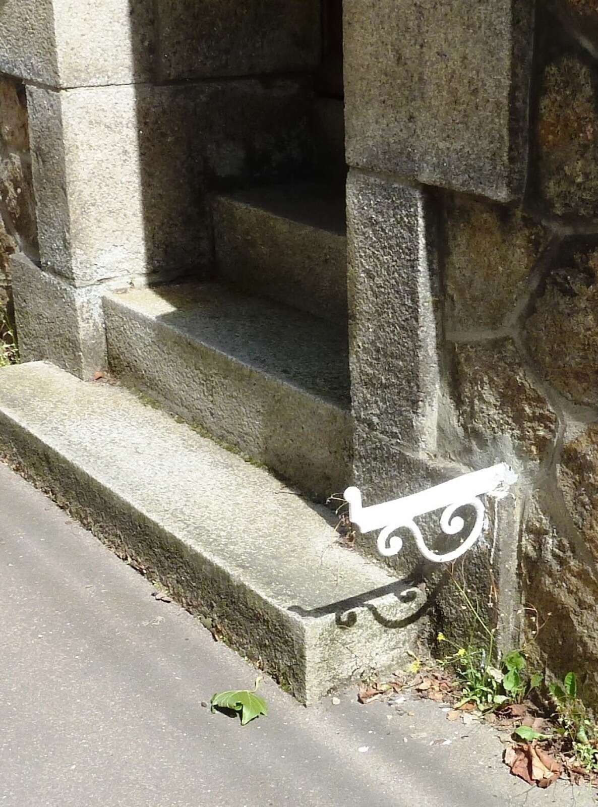 Décrottoir, rue Alexandre Dumas