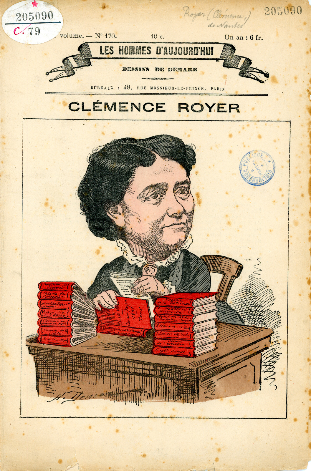 Clémence Royer (1830 – 1902)