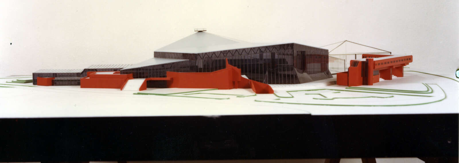 Maquette couleur de la salle omnisports de Beaulieu