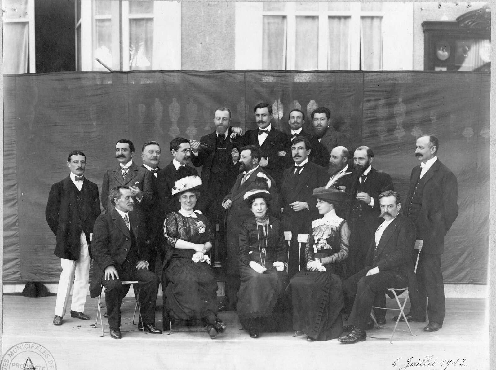 Joseph Stany Gauthier parmi les professeurs de l’école des Beaux-Arts de Nantes