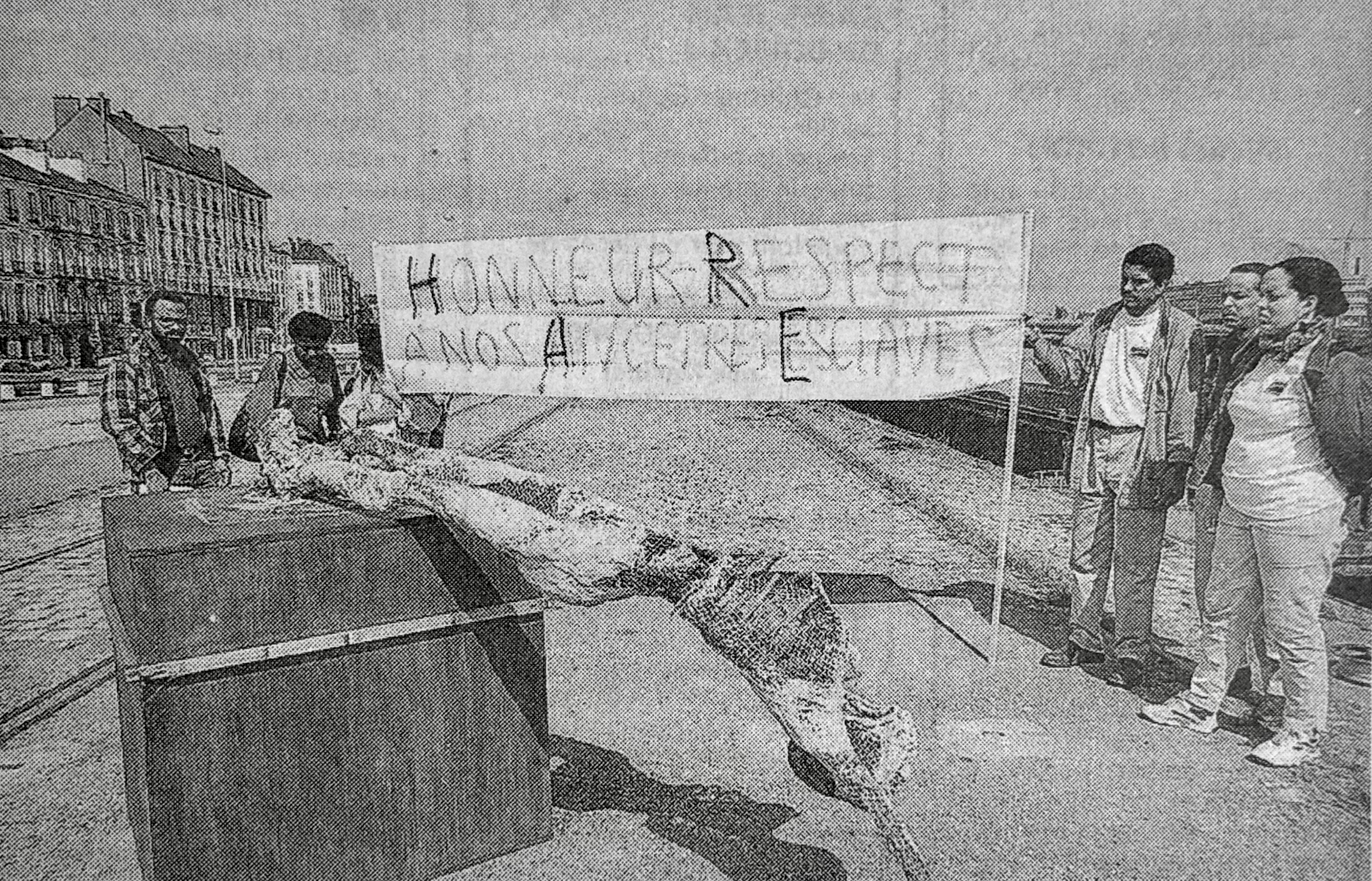 2 mai 1998 : profanation de la statue en hommage aux victimes de l’esclavage