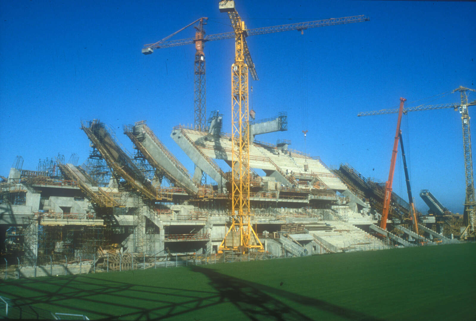 Construction du stade de la Beaujoire