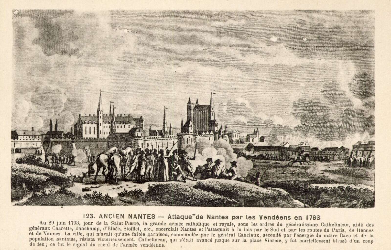 Été 1793 : conflit entre les Montagnards et les Girondins à Nantes
