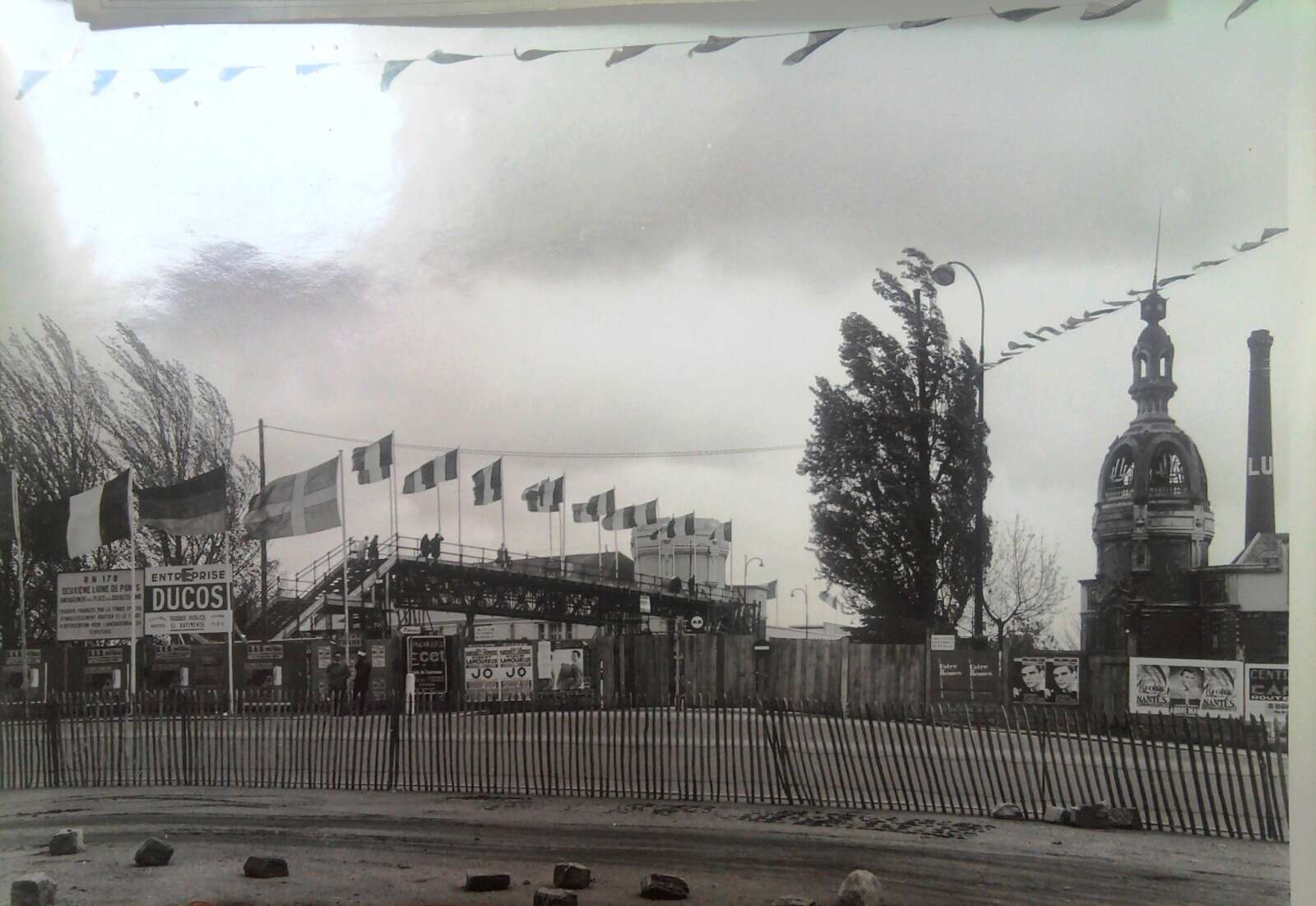 Vue des tours LU entre 1965 et 1969