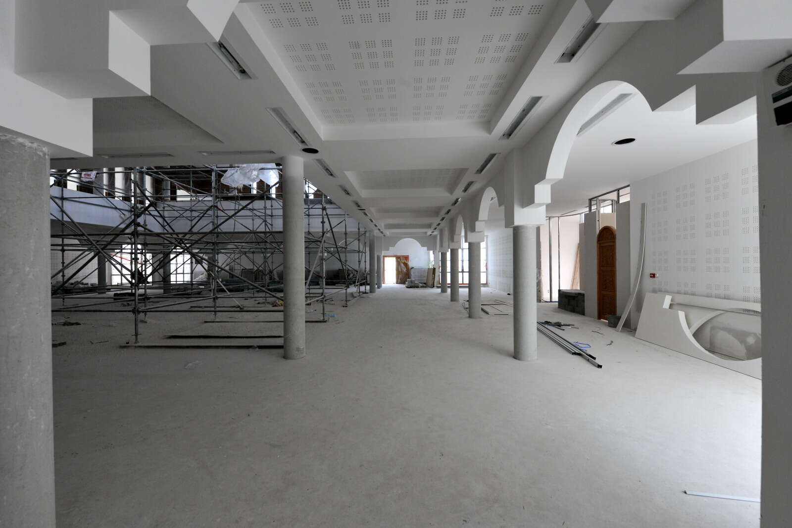 Construction de la mosquée Assalam