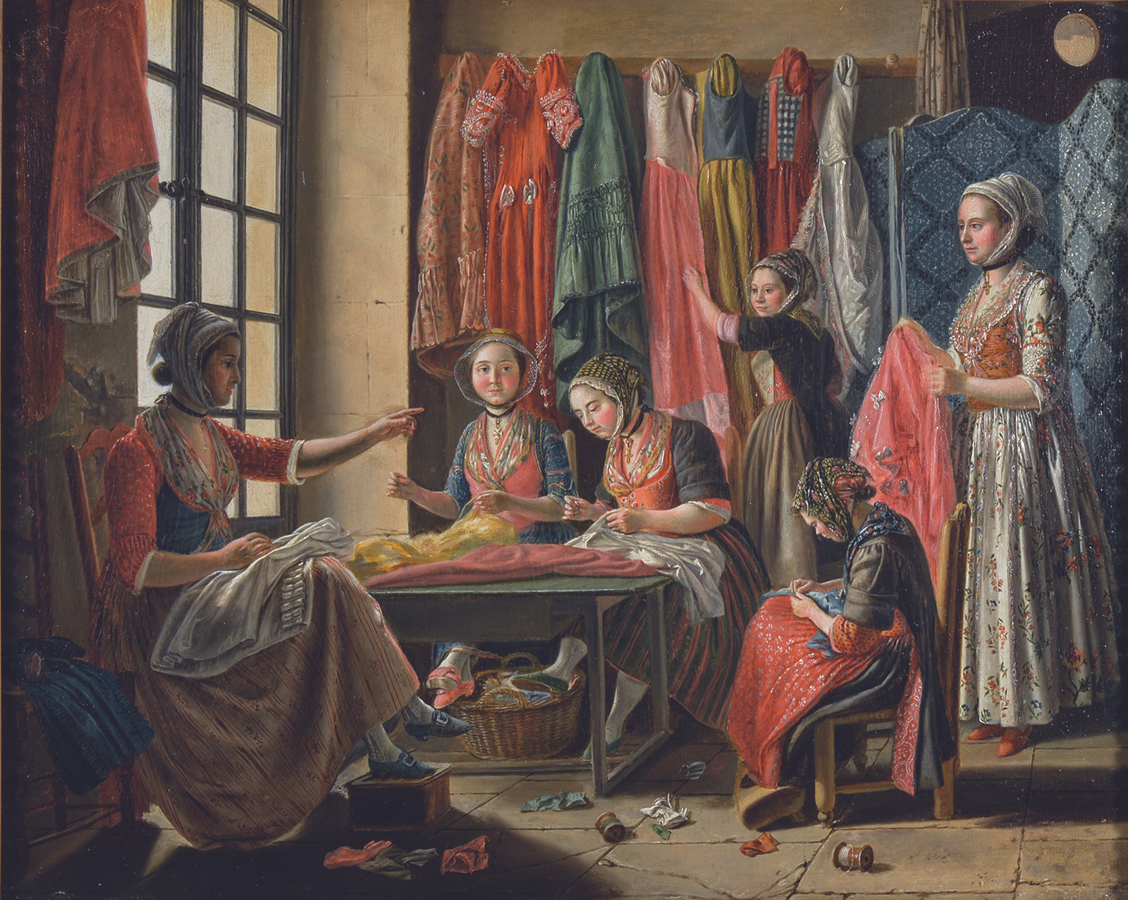 Tailleuses nantaises au 18e siècle