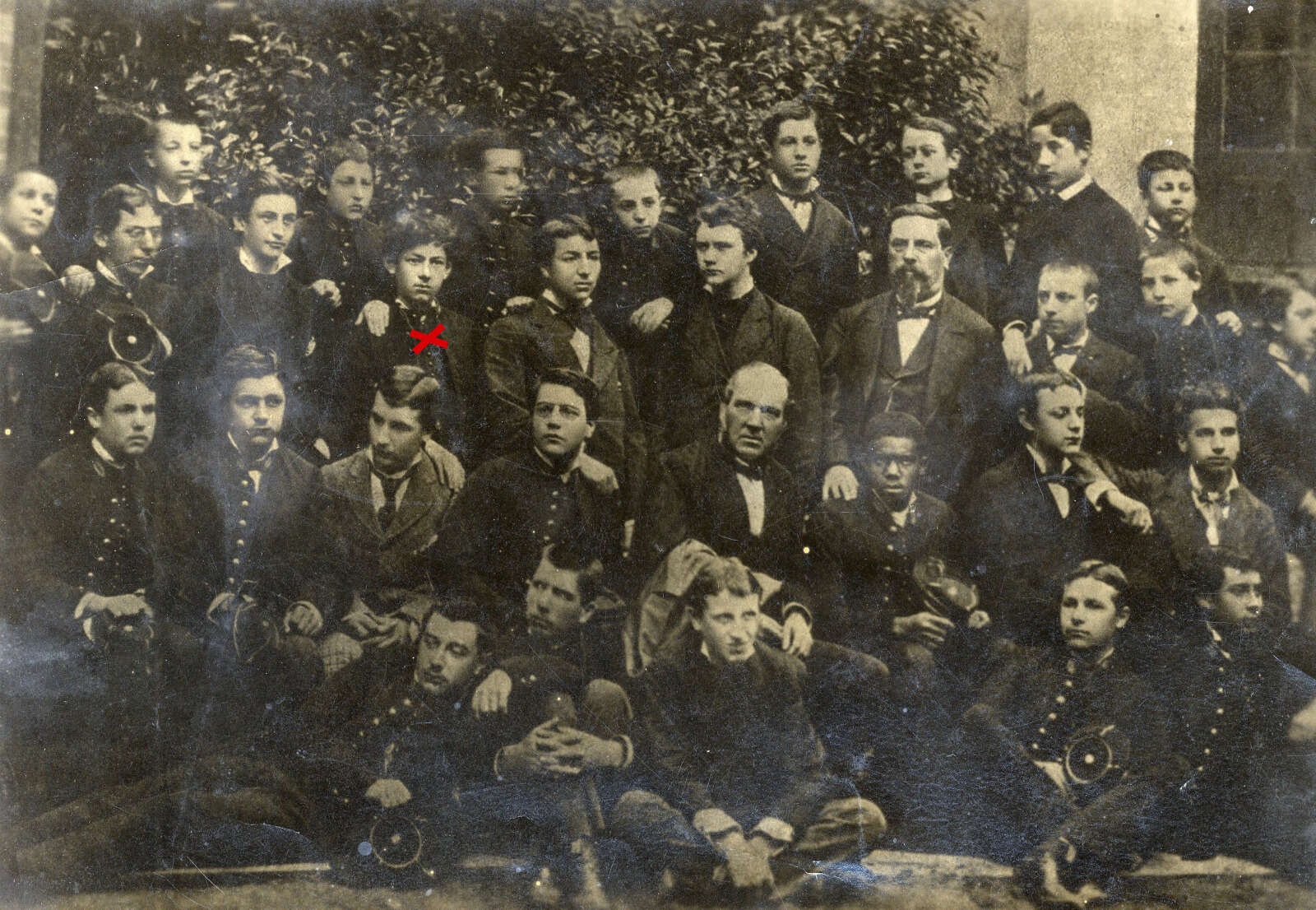Classe du Lycée de Nantes en 1877