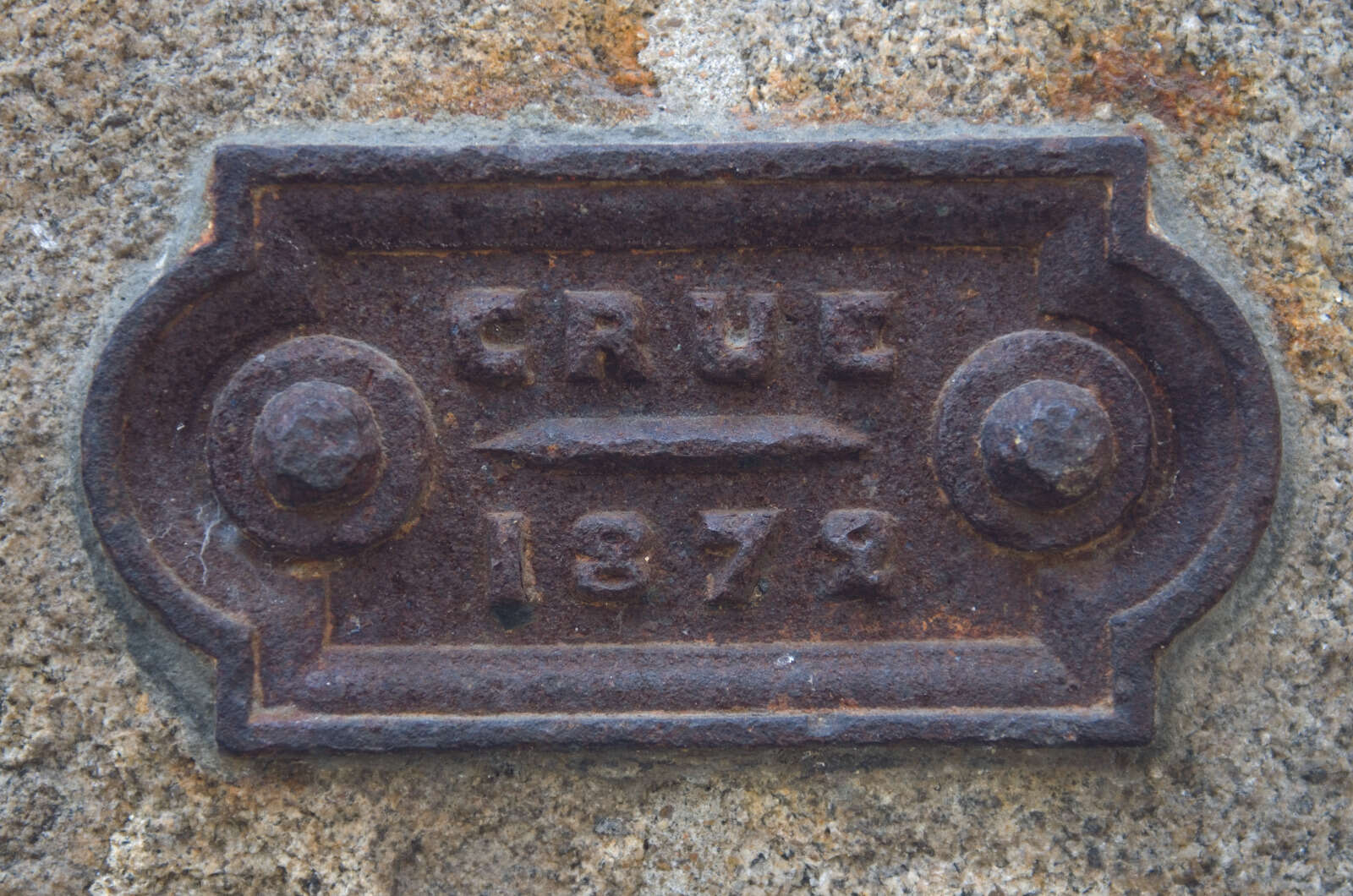 Plaque témoin des inondations