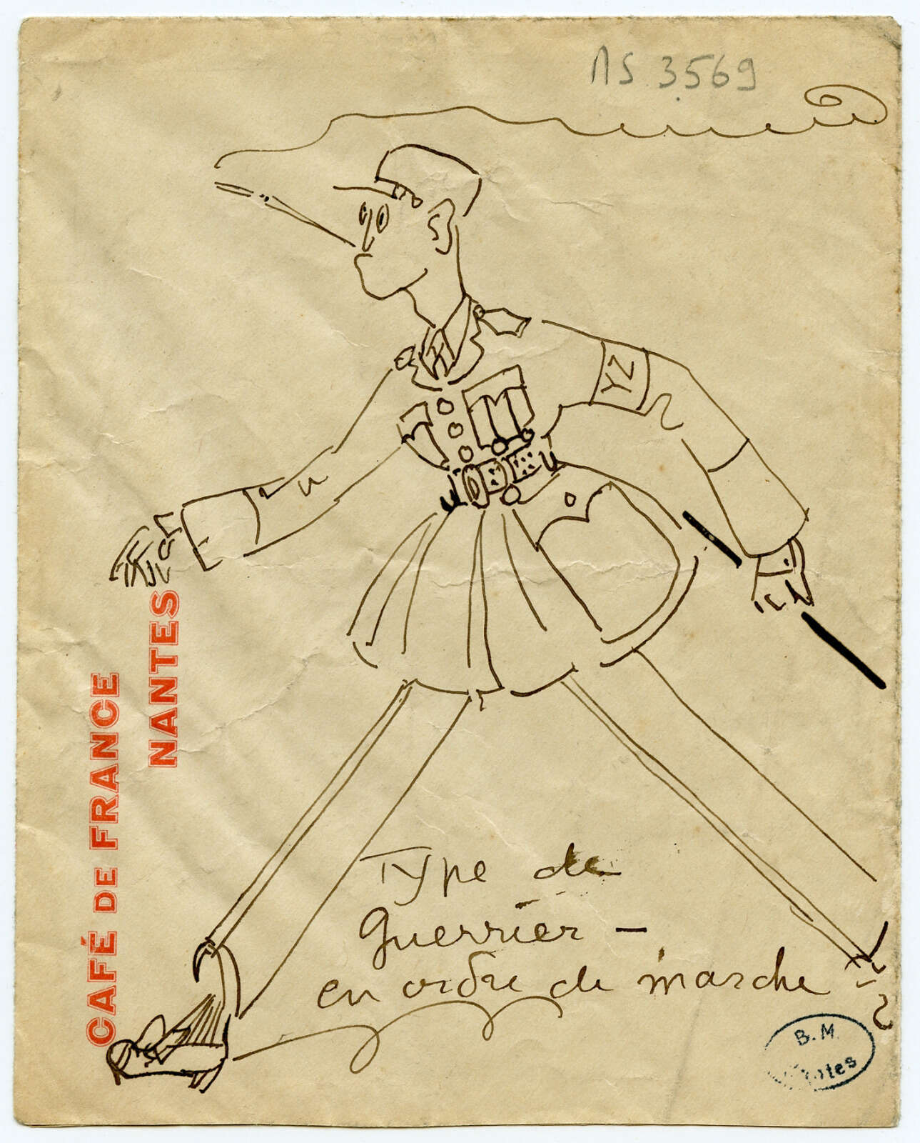 Jacques VACHÉ (1895 – 1919) et Jeanne DERRIEN (1897 – 1995)