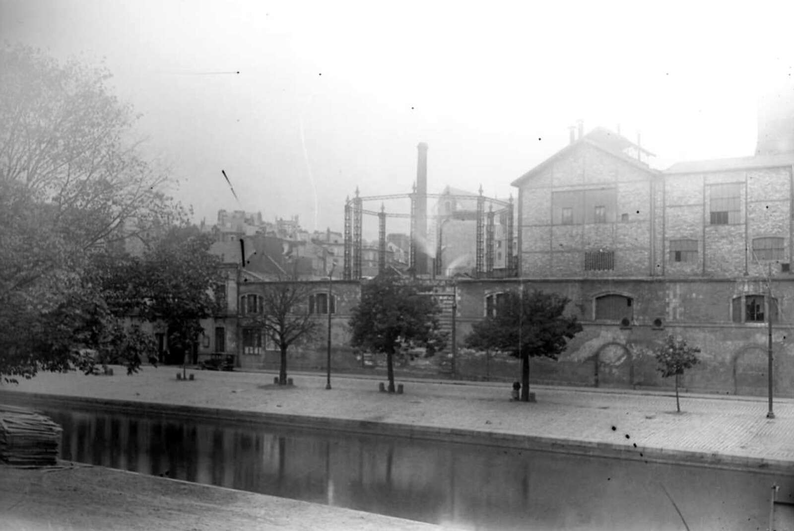 Usine à gaz, quai des Tanneurs