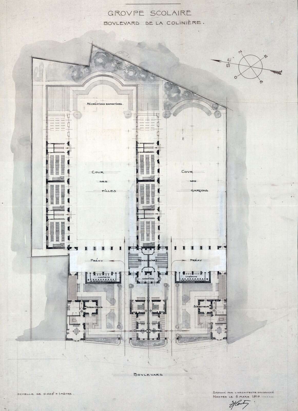 Plan de l’école François Dallet