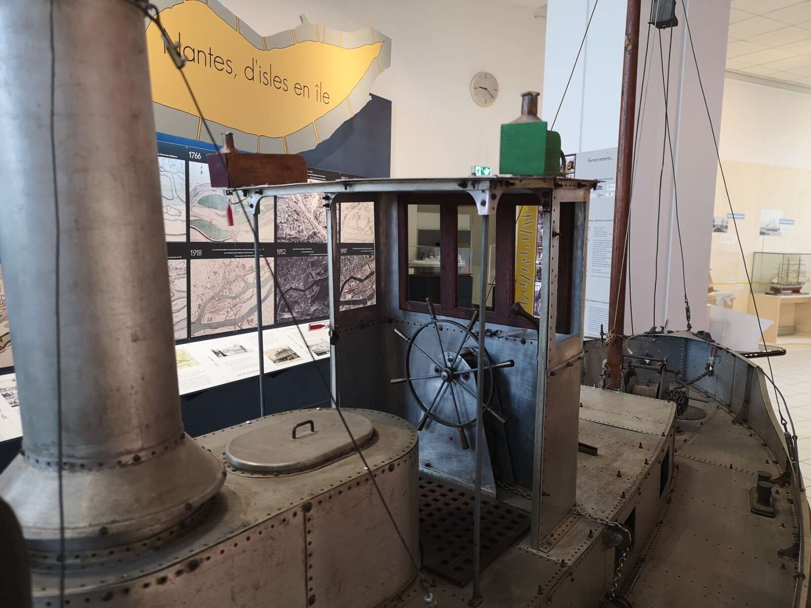 Maquette du bateau 