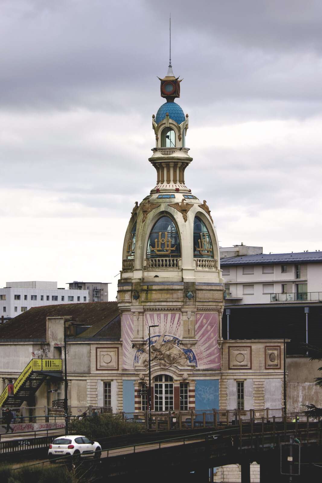 Vue de la tour LU aujourd’hui, 2024