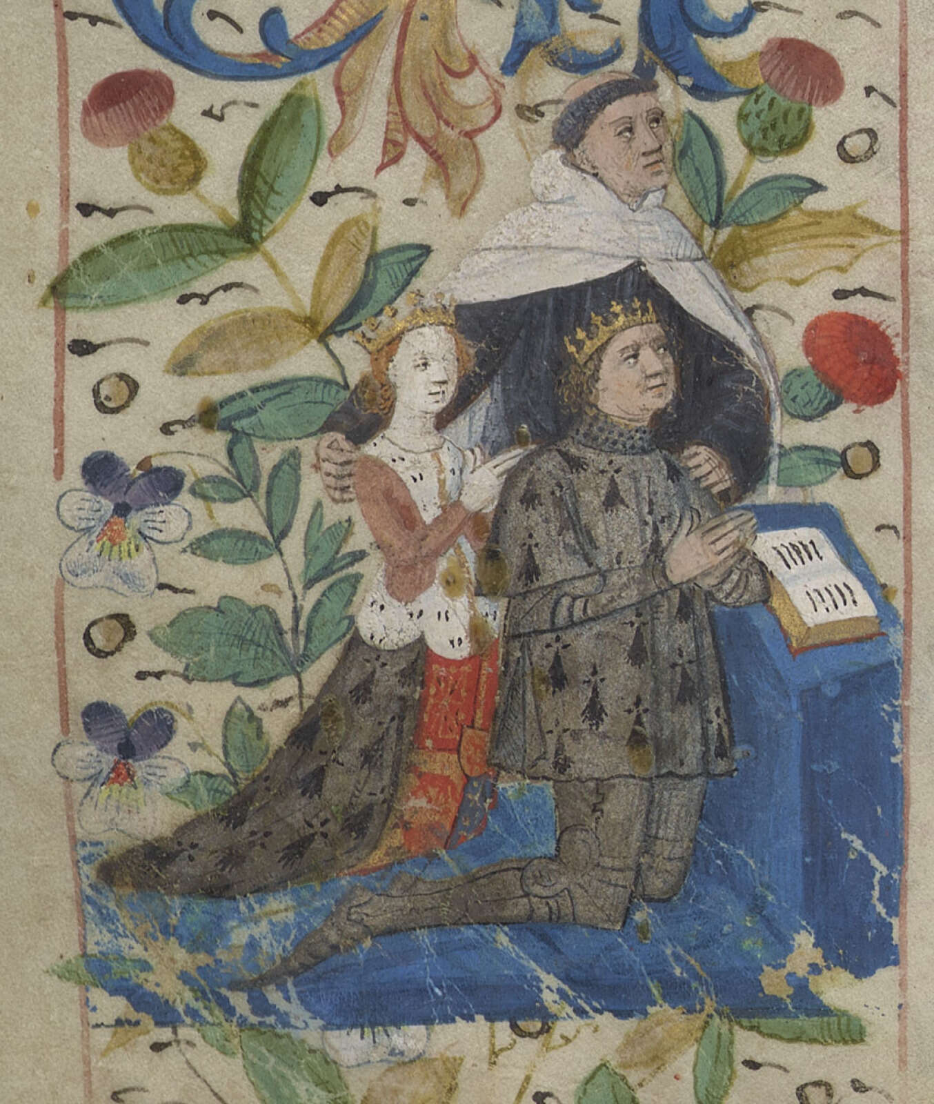 Portrait de François II et Marguerite de Foix