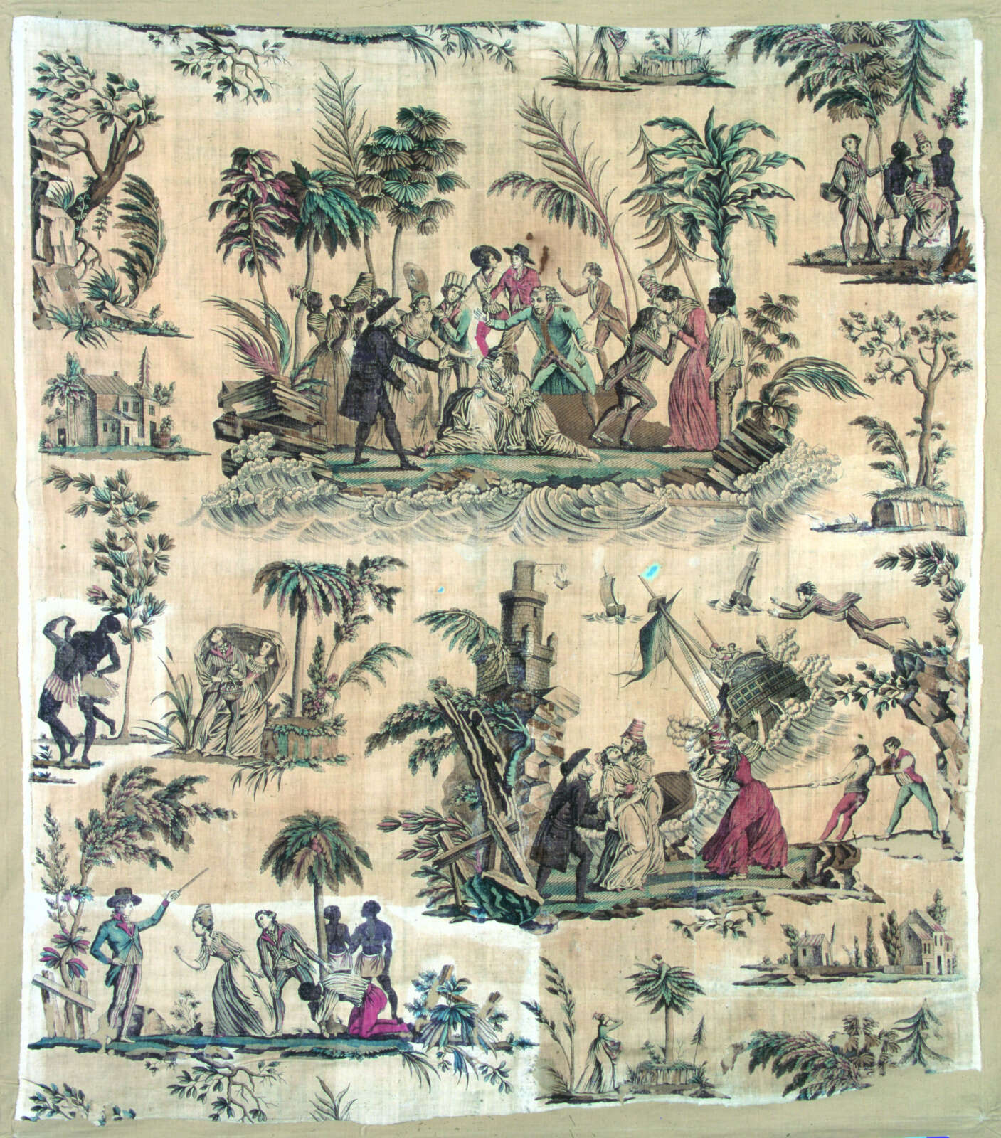 Toile imprimée Favre-Petitpierre