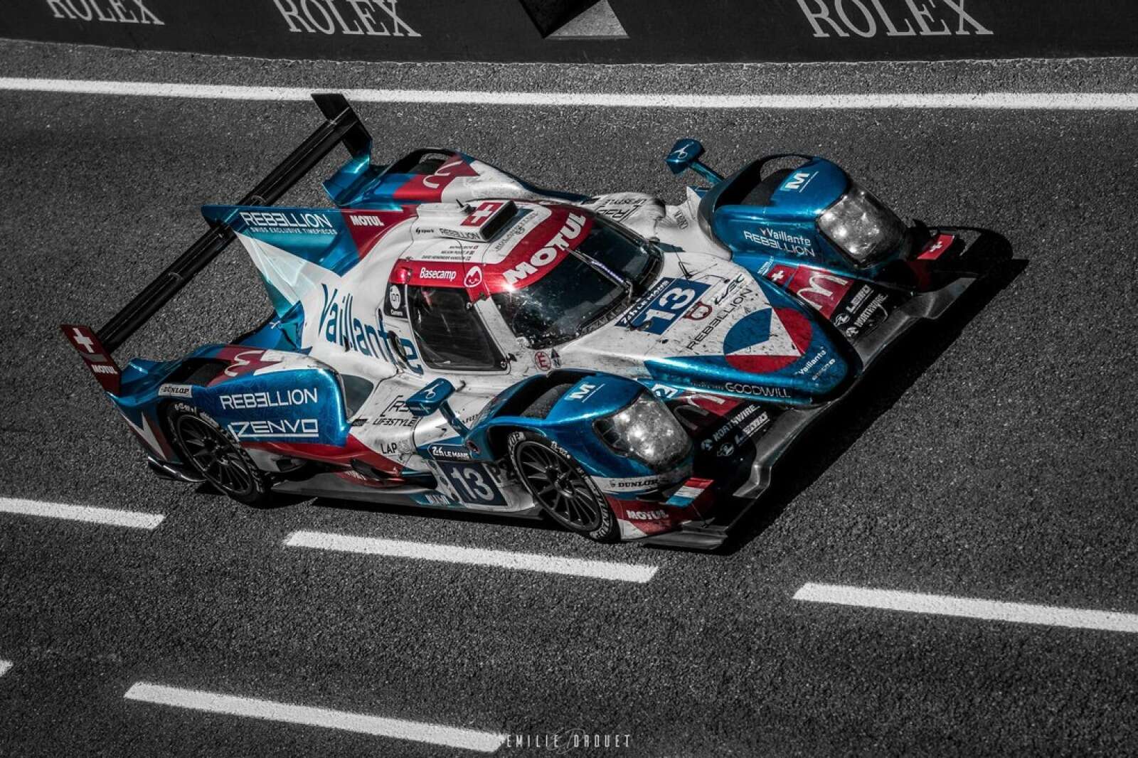 Voiture Vaillante Rebellion au 24 Heures du Mans 2017