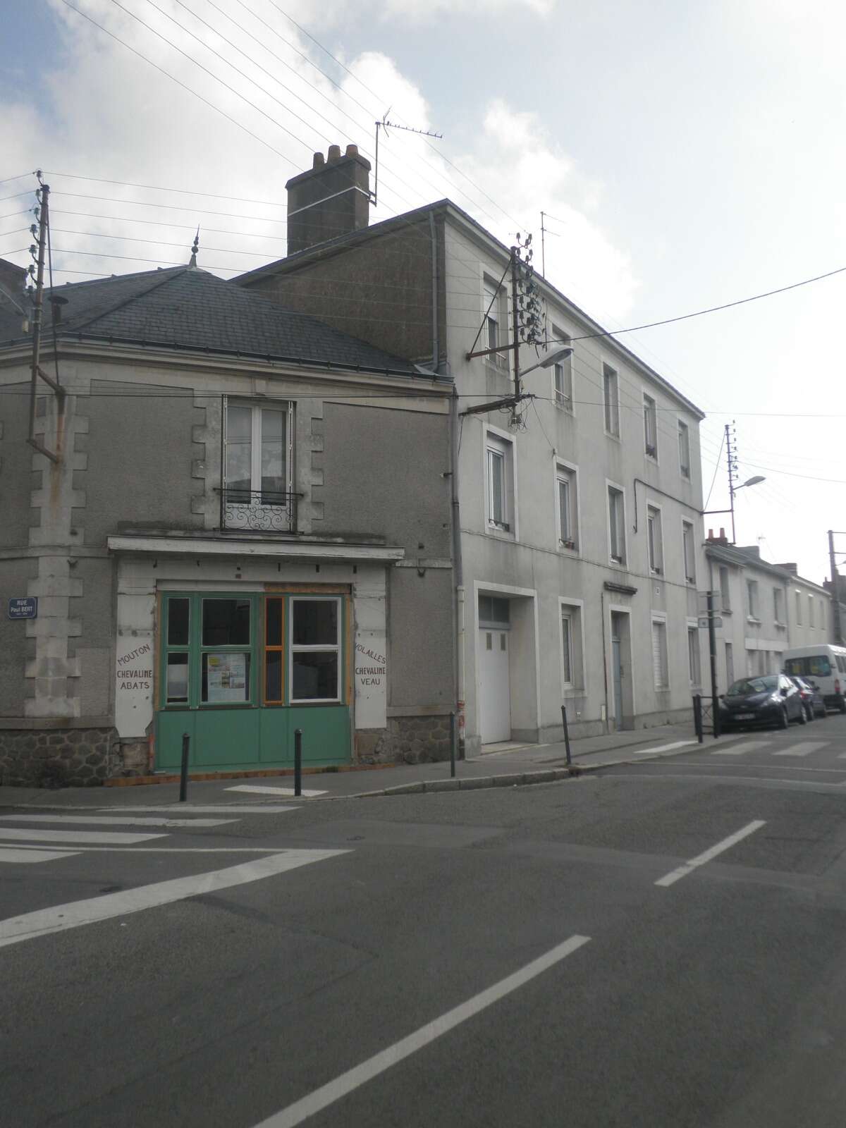 Ancienne boucherie chevaline située au 68, rue de la Convention