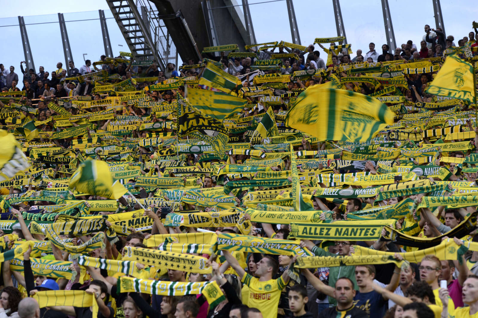 Tribune Loire, cœur battant de la Beaujoire