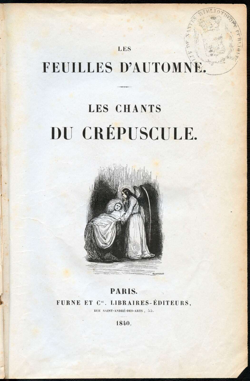 Les Feuilles d'automne et Les chants du crépuscule