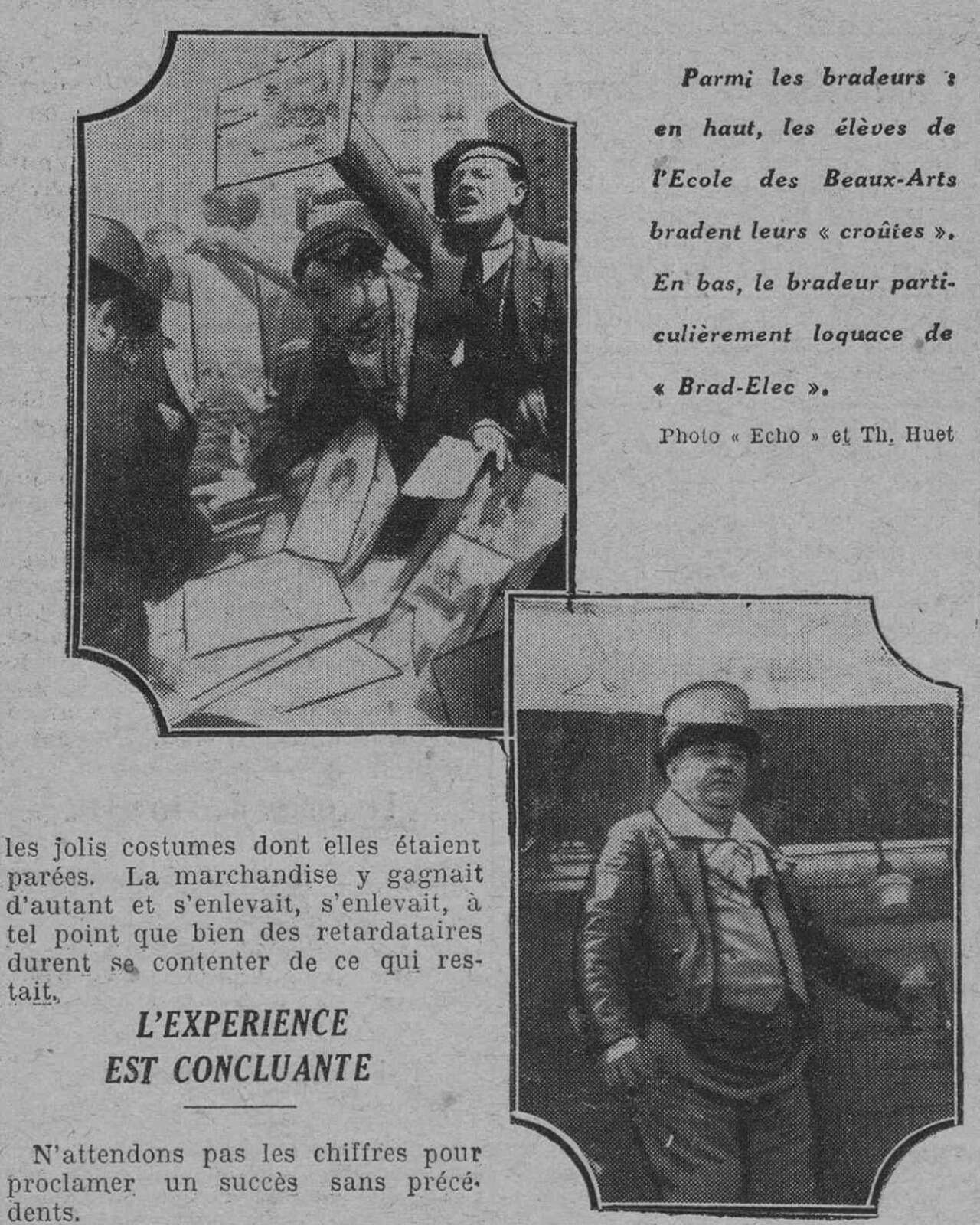 Extrait du journal L’Écho de la Loire du 7 juin 1932