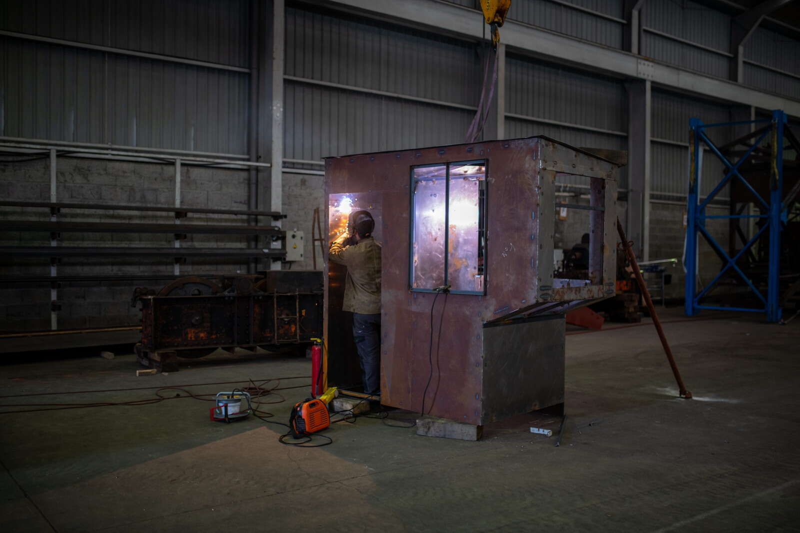 Fabrication à l’identique de la cabine du grutier