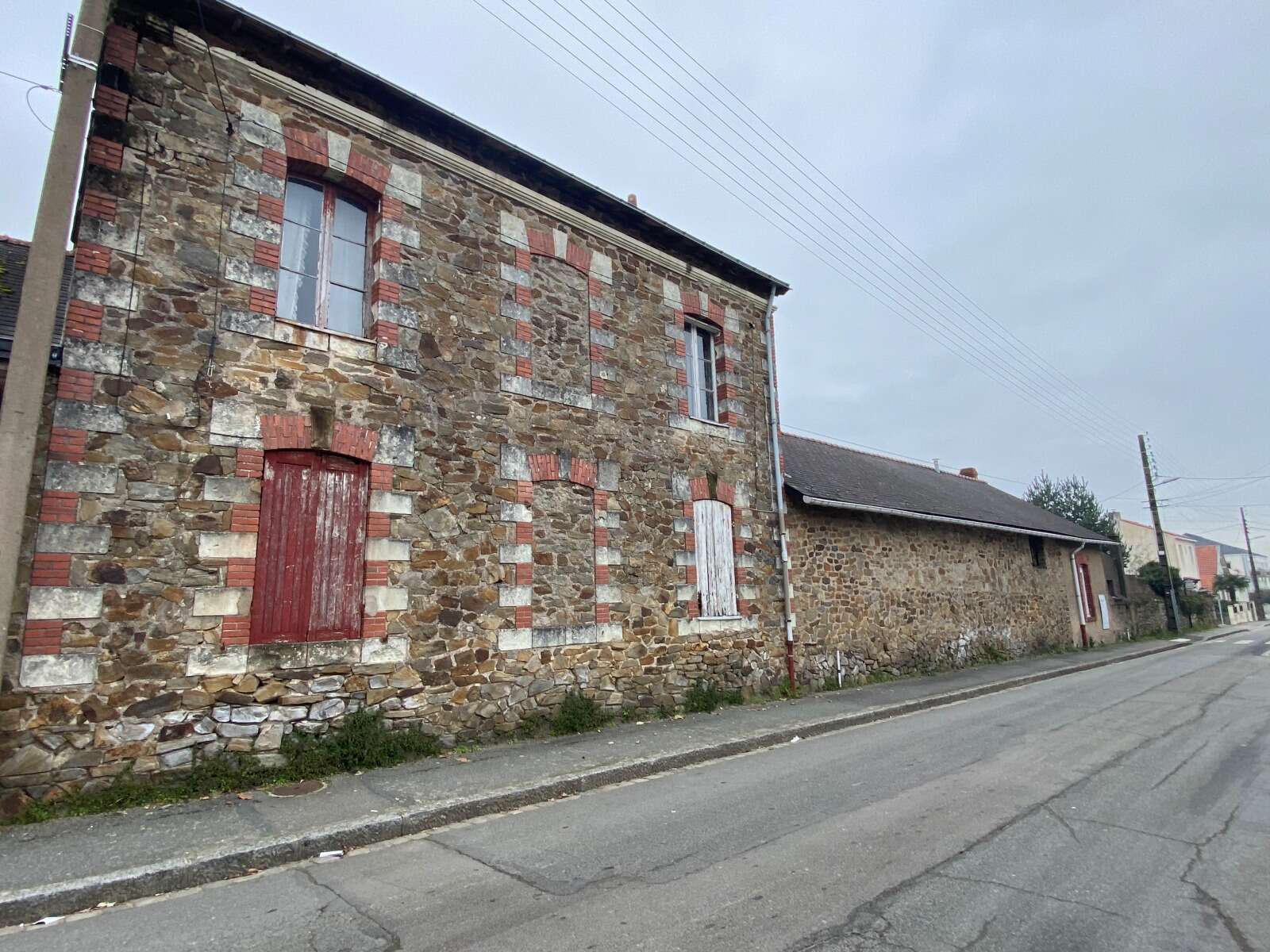 Maison principale de la ferme de la rue Saint-Médard à Doulon