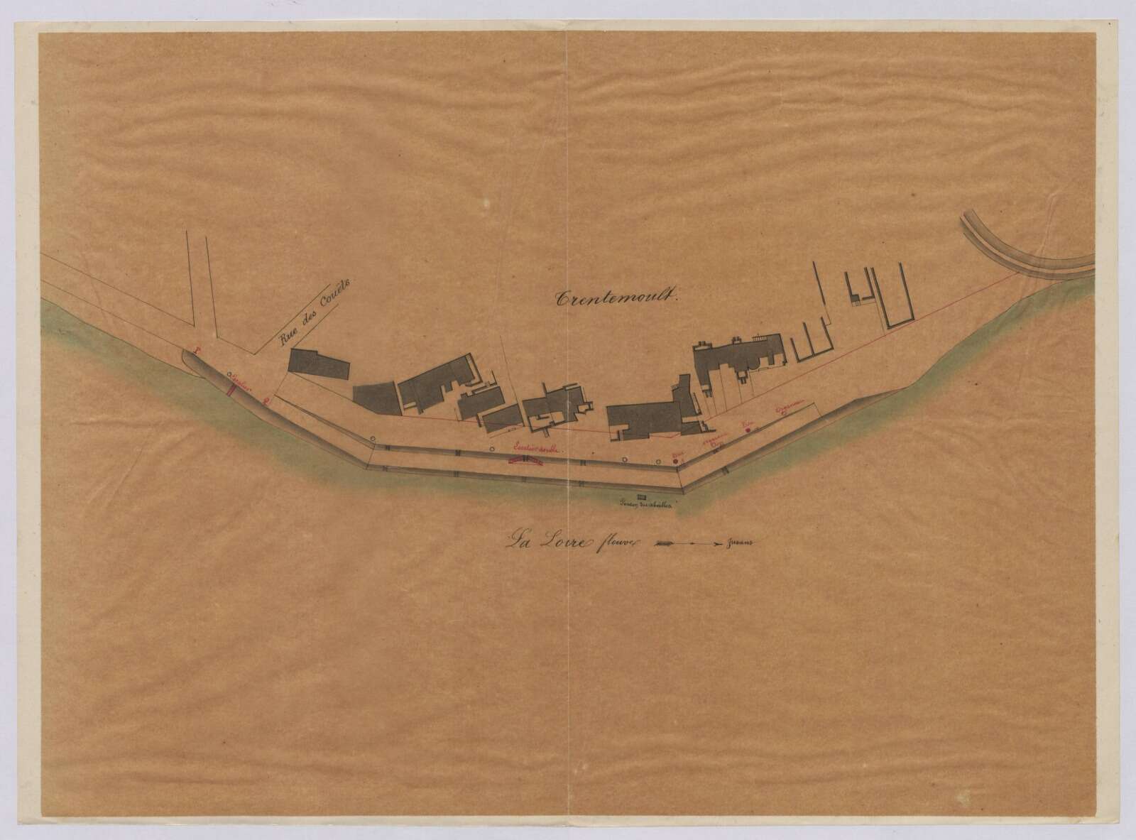 Plan d’aménagement des quais de Trentemoult
