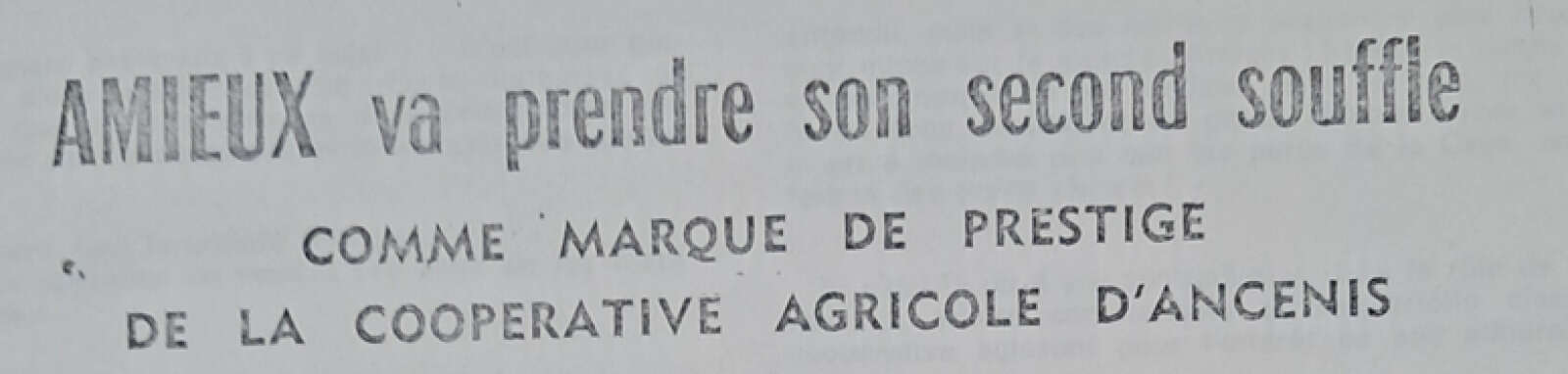 Extrait de la Revue Scientifique et Industrielle de mars 1971