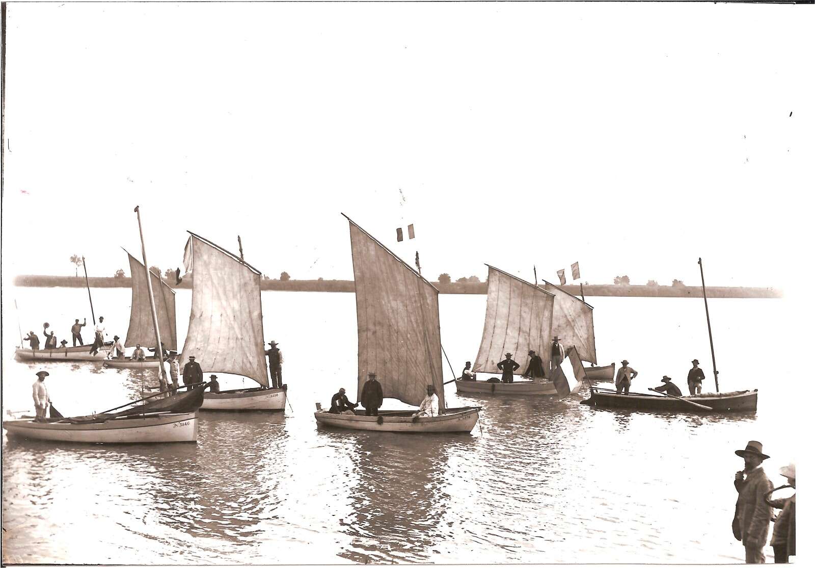 Basse-Indrais en régate