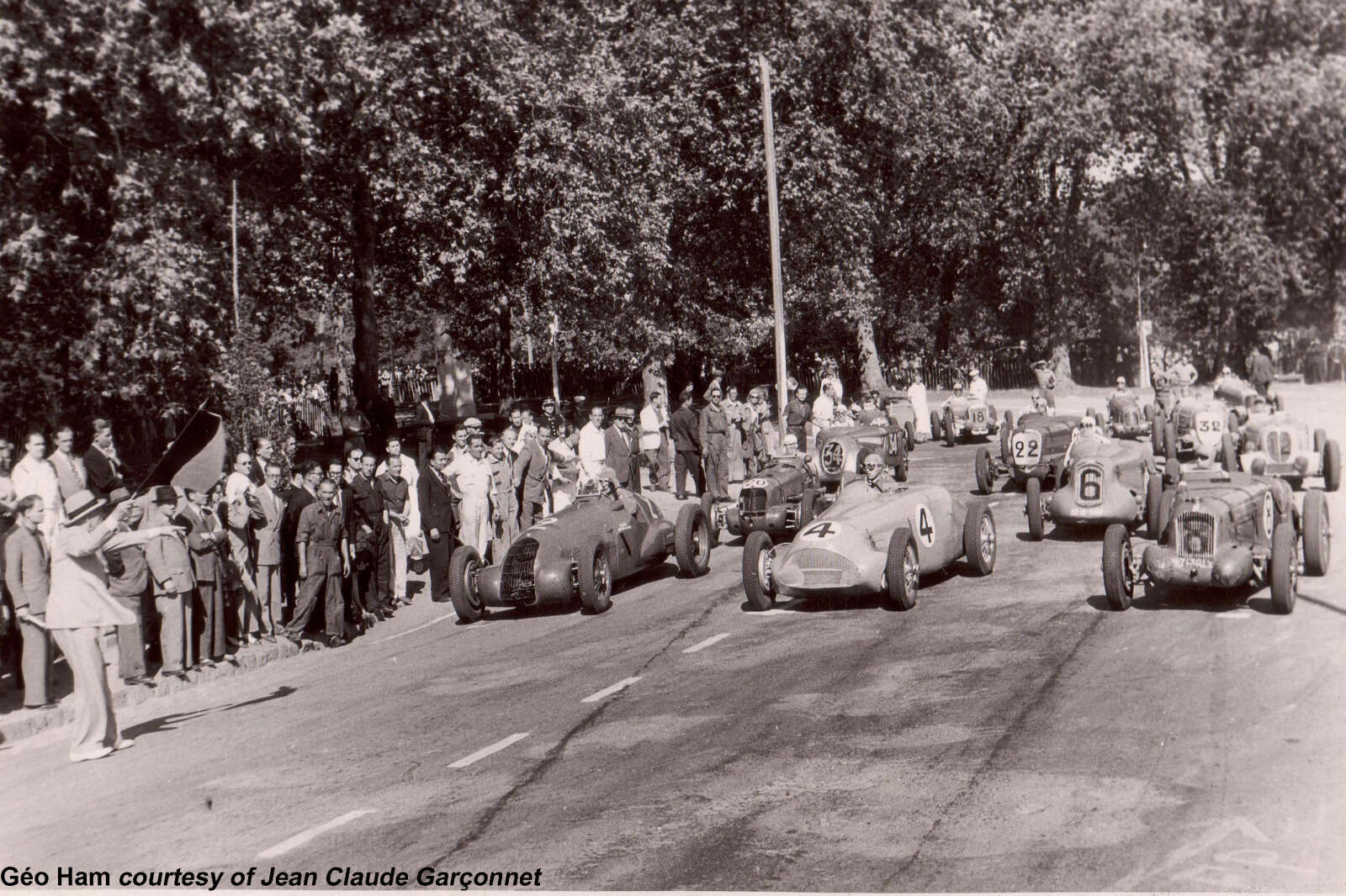 Départ du Grand Prix de 1946