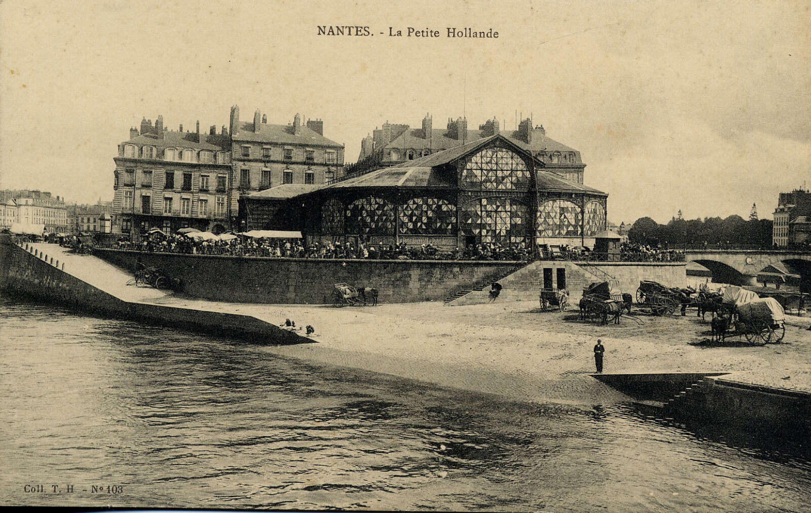 Marché couvert de la Petite-Hollande de l’île Feydeau