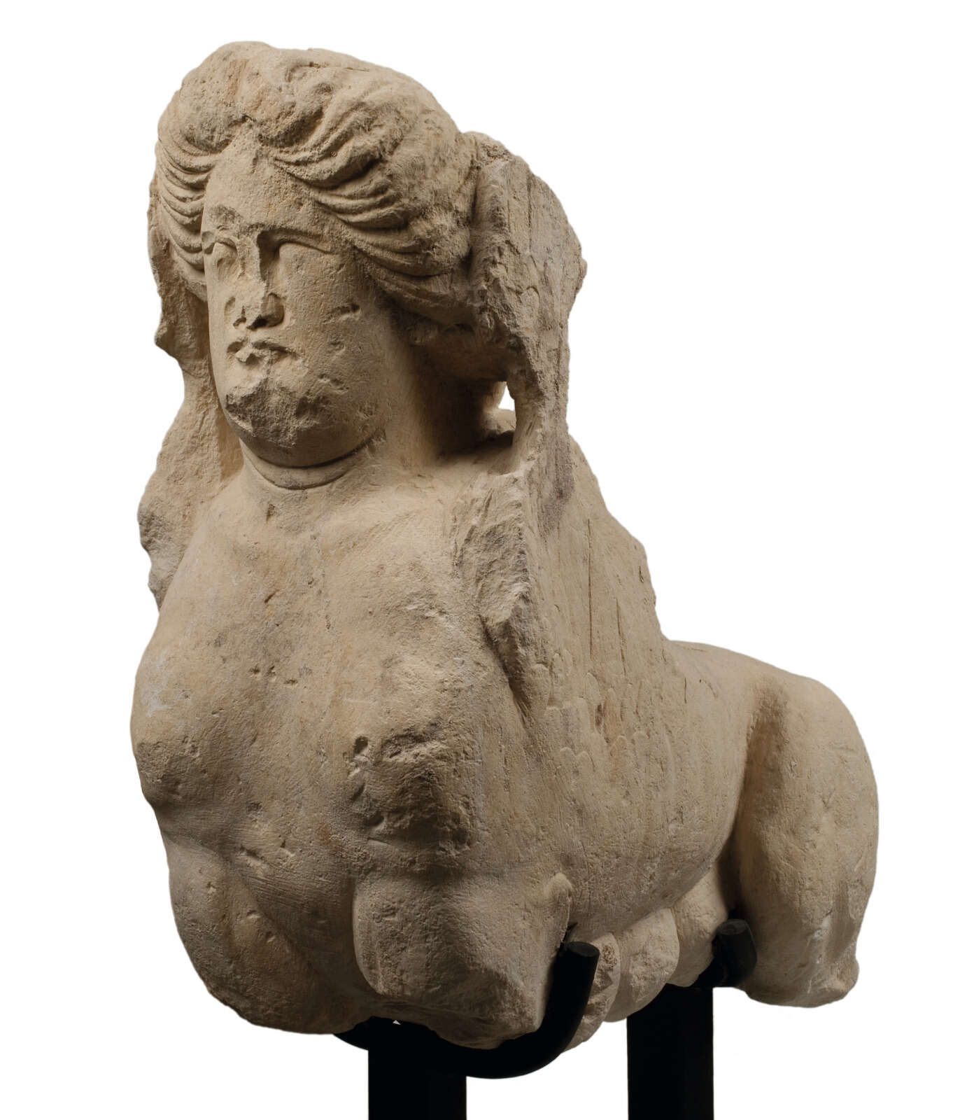 Statue d'une sphinge