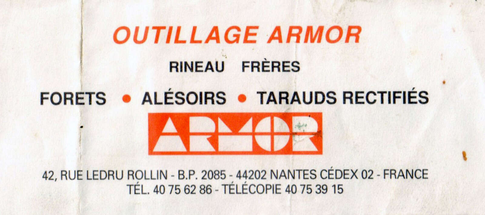 Outillage Armor