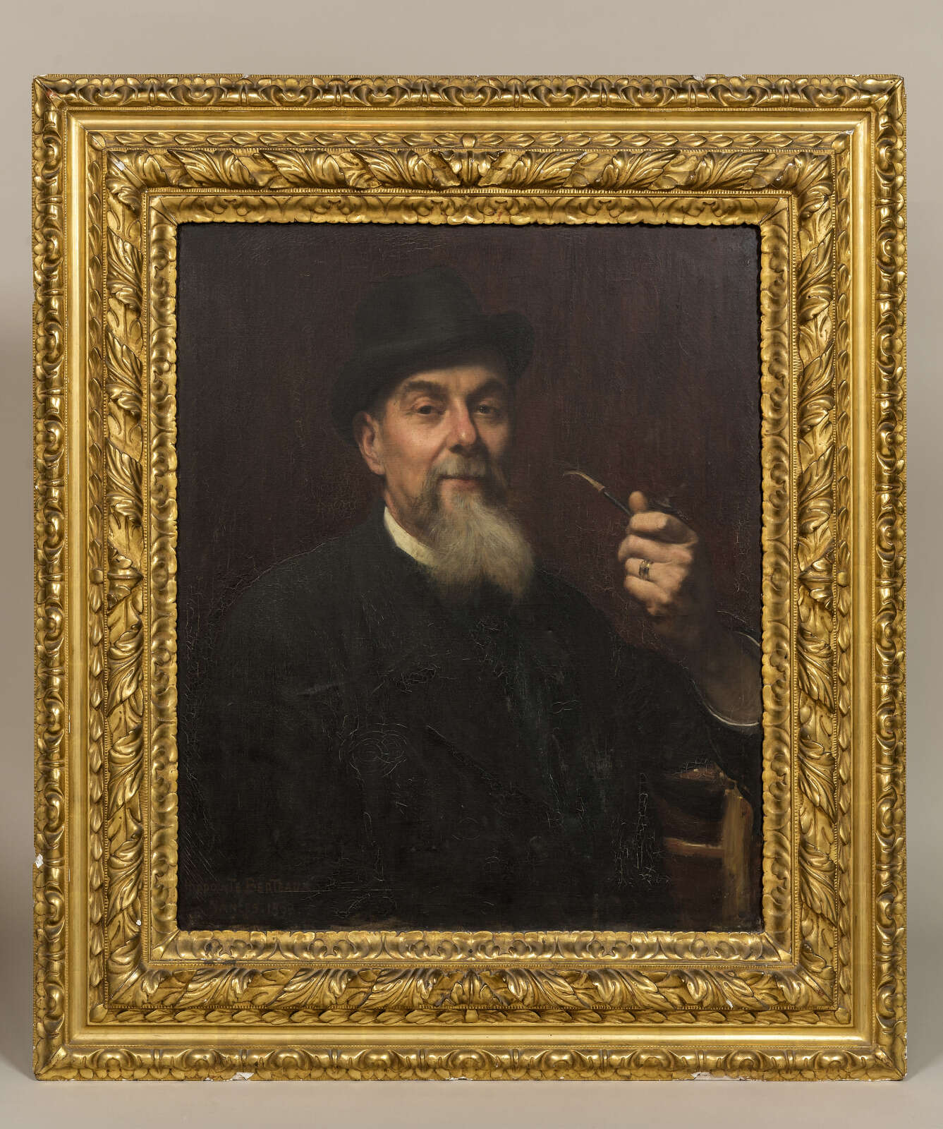 Portrait de Georges Lafont par Hippolyte Berteaux